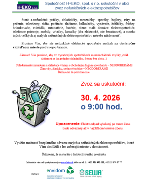 Zber elektroodpadu